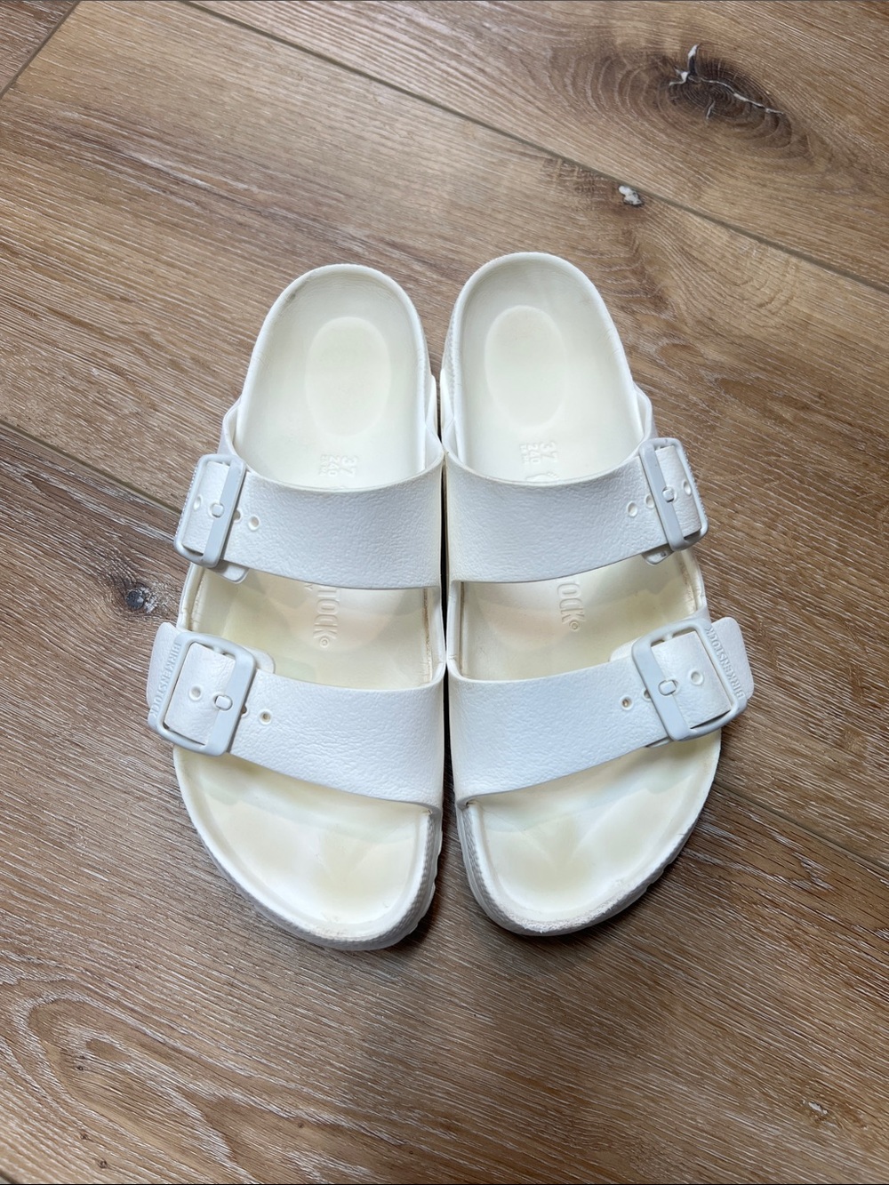 White Birkenstocks